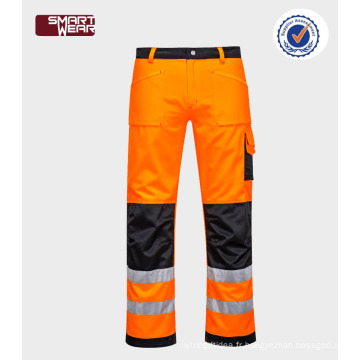 Nouveaux produits pantalon de sécurité à bas prix réfléchissant TC travail tissu pantalon